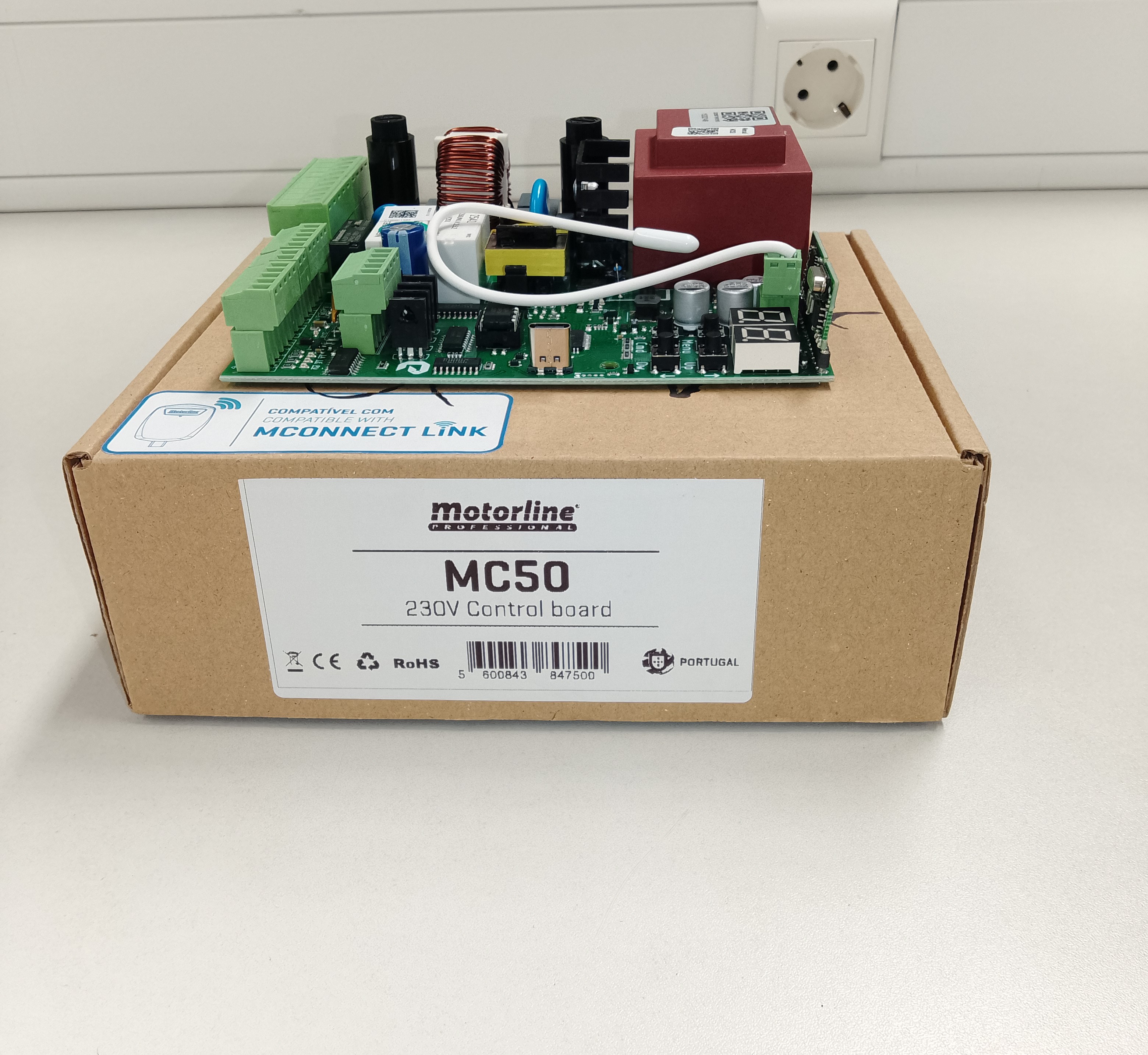 Central MC 50 Motor Correr 230v Motorline