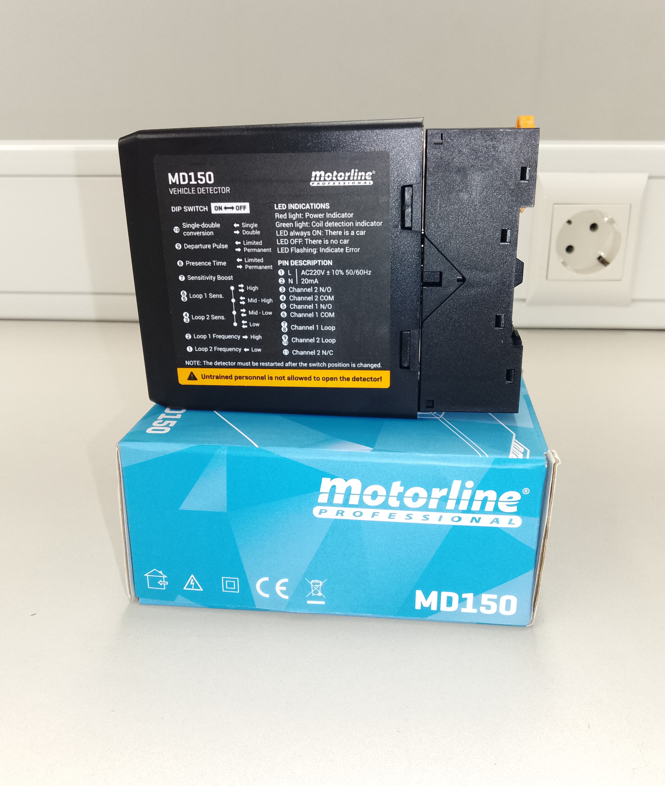 Detector Magnético MD 150 Motorline