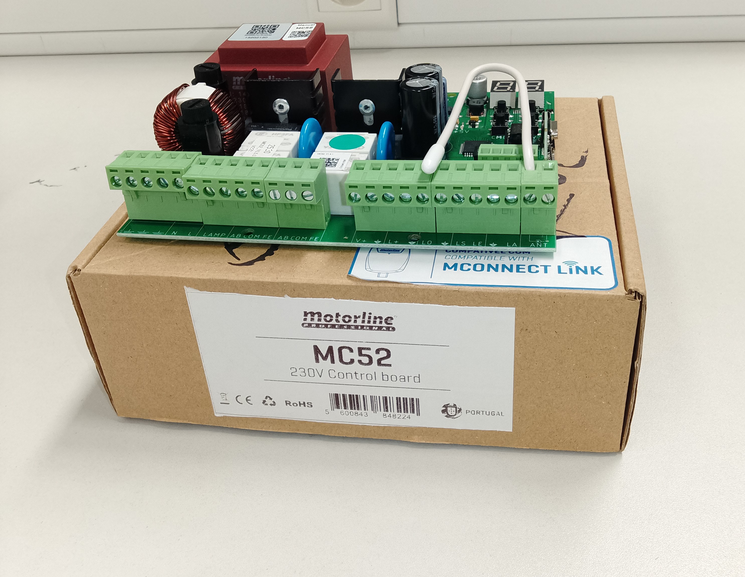 Central MC 52 Motor Batente 230v  Motorline